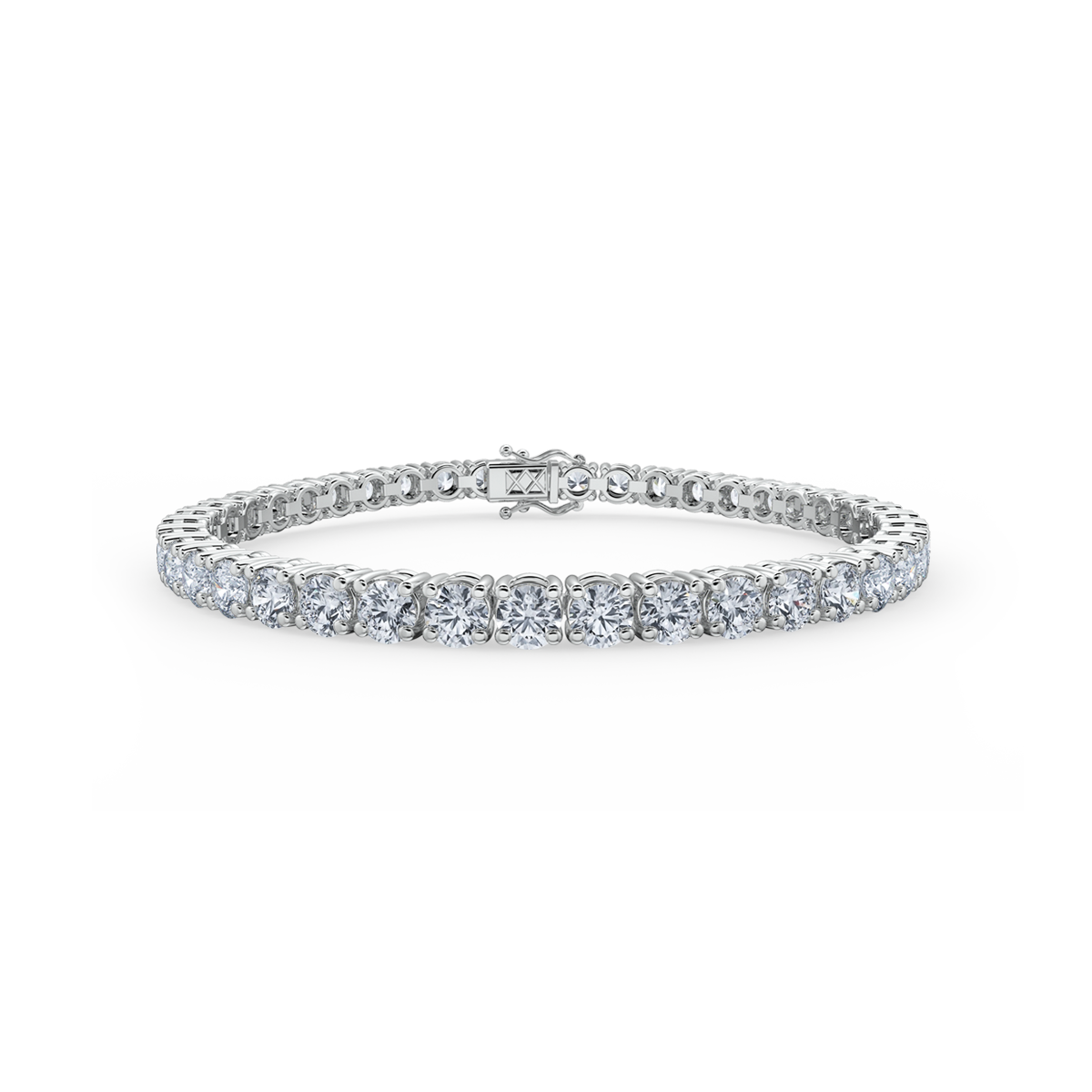 10ct Diamond Cascade Tennis Bracelet