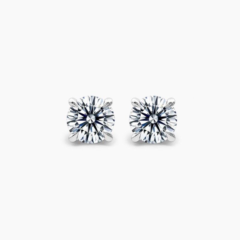 1.00CT TDW GIA Certified Diamond Allure Stud Earrings